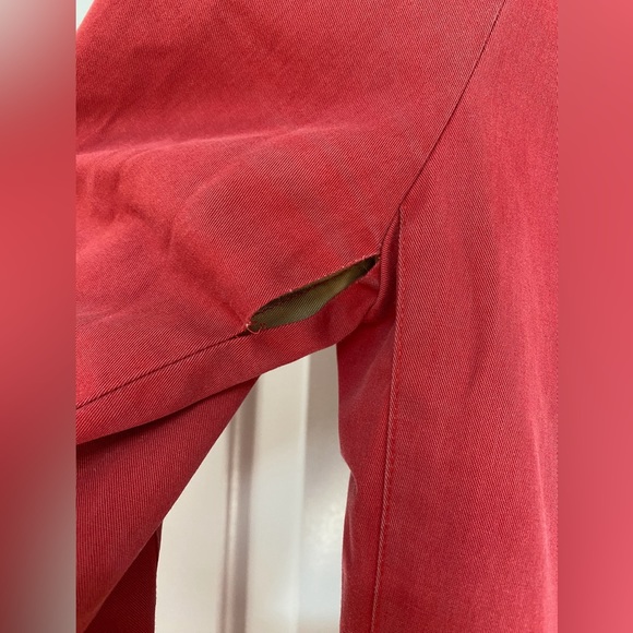 Burberry Mid-length Heritage Car Coat: Red - Picture 14 of 14